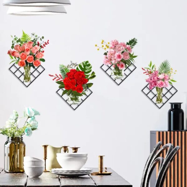 Plant Flowers Decorative Wall Stickers(Code 5B)