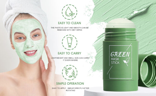 Green Tea Mask Stick 40g - Image 3