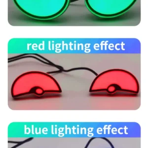 Angry Eye Round LED Lights with blinking pattern for Bikes