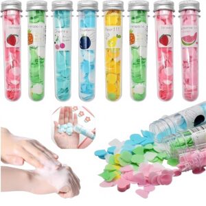 (২ বক্স=২০০পিস) Portable Magic tube Soap Paper